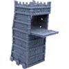 Forged Terrain Torre d'assedio Medievale Battaglia Scatter Terreno Fantasy Storico Miniature, Wargames Watchtower Fantasy Empire Figure