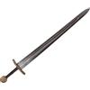 FIESTAS GUIRCA | Spada Medievale Finta (75 cm) - Accessorio per Costume da Cavaliere Guerriero Re Crociato per Carnevale Halloween Feste Medievali Adulti Bambini - Argento Oro
