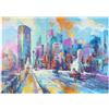 MyPuzzle.com MyPuzzle Lo Skyline Vibrante Della Città In Uno Stile Artistico Espressivo - Premium 1000 Pezzi Puzzle - MyPuzzle Collezione speciale di Puzzle Galaxy