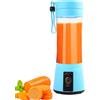 Generic Vaso Exprimidor - Licuadora Portátil Eléctrica De 400ml, Mezclador Antifugas Con Correa | Exprimidor Automático Para Viaje Hogar Trabajo Escuela Camping