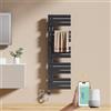 EMKE Scaldasalviette Elettrico con WIFI Termostato 132x40 cm,Antracite