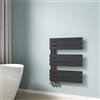 EMKE Scaldasalviette termoarredo piatto, 762 x 600 mm, Antracite,479 W