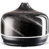Porseme Diffusore di aromi, 500 ml, diffusore di vetro soffiato a mano, per oli essenziali, umidificatore a ultrasuoni, silenzioso, 7 tipi di colori di luce LED, ultime 15-21 ore, senza BPA per casa