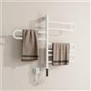 EMKE Scaldasalviette Elettrico da Bagno 780x430 mm,Bianco, 130W