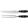 OUTDOORCHEF Posate per affettare Premium (coltello da affettare + forchetta da carne)