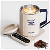 MIKMOK Tazza scaldabevande 400ml 300W Acciaio 304