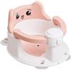 Generico Sedia Da Bagno per Bambini | Sedile Doccia Portatile con Ventose | Supporto per Bagnetto con Braccioli e Schienale - Per Fino a Sei, Genitori alle Armi, Bagno Domestico