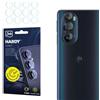 3mk Fusion Lens Protection Vetro ibrido per lente per Motorola Edge Plus 2022, Protezione lente, Senza perdita di qualità fotografica, Invisibile