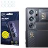 3mk Fusion Lens Protection Vetro ibrido per lente per Nubia Red Magic 9 Pro, Protezione lente, Senza perdita di qualità fotografica, Invisibile