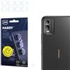 3mk Fusion Lens Protection Vetro ibrido per lente per Nokia C32, Protezione lente, Senza perdita di qualità fotografica, Invisibile