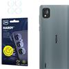 3mk Fusion Lens Protection Vetro ibrido per lente per Nokia C2 2nd Edition, Protezione lente, Senza perdita di qualità fotografica, Invisibile