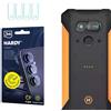 3mk Fusion Lens Protection Vetro ibrido per lente per MyPhone Hammer Explorer Plus Eco, Protezione lente, Senza perdita di qualità fotografica, Invisibile