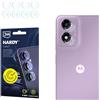 3mk Fusion Lens Protection Vetro ibrido per lente per Motorola Moto E14, Protezione lente, Senza perdita di qualità fotografica, Invisibile