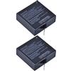 GPSZNNSKAS Batterie AZ16-1 da 4,4 V, compatibili con Xiaomi,(2 Battery)
