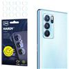 3mk Fusion Lens Protection Vetro ibrido per lente per Oppo Reno 6 Pro 5G PENM00, Protezione lente, Senza perdita di qualità fotografica, Invisibile