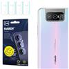 3mk Fusion Lens Protection Vetro ibrido per lente per Asus Zenfone 7 Pro, Protezione lente, Senza perdita di qualità fotografica, Invisibile