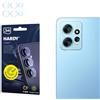 3mk Fusion Lens Protection Vetro ibrido per lente per Redmi Note 12 4G, Protezione lente, Senza perdita di qualità fotografica, Invisibile