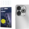 3mk Fusion Lens Protection Vetro ibrido per lente per Infinix Smart 8 HD, Protezione lente, Senza perdita di qualità fotografica, Invisibile