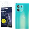 3mk Fusion Lens Protection Vetro ibrido per lente per Motorola Edge 20 Lite, Protezione lente, Senza perdita di qualità fotografica, Invisibile