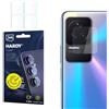 3mk Fusion Lens Protection Vetro ibrido per lente per Xiaomi Redmi K50/K50 Pro, Protezione lente, Senza perdita di qualità fotografica, Invisibile