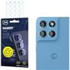 3mk Fusion Lens Protection Vetro ibrido per lente per Motorola Moto G17/ G17 Power, Protezione lente, Senza perdita di qualità fotografica, Invisibile