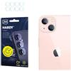 3mk Fusion Lens Protection Vetro ibrido per lente per Apple iPhone 14 Plus, Protezione lente, Senza perdita di qualità fotografica, Invisibile