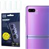 3mk Fusion Lens Protection Vetro ibrido per lente per Samsung Galaxy Z Flip 5G, Protezione lente, Senza perdita di qualità fotografica, Invisibile