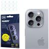 3mk Fusion Lens Protection Vetro ibrido per lente per Apple iPhone 16 Pro, Protezione lente, Senza perdita di qualità fotografica, Invisibile