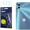 3mk Fusion Lens Protection Vetro ibrido per lente per Motorola Moto E22s, Protezione lente, Senza perdita di qualità fotografica, Invisibile