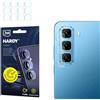 3mk Fusion Lens Protection Vetro ibrido per lente per Infinix Hot 50 5G, Protezione lente, Senza perdita di qualità fotografica, Invisibile