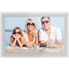 Generico Cornice Digitale 10 Pollici Wifi, 32GB, Touch Screen Full HD 1280x800, Rotazione Automatica, USB Integrata, Condividi Foto/Video Immediatamente Tramite App da Qualsiasi (Bianco, ABS)