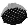 Generico Compatibile con la griglia Softbox Mini Octagon Bowens Mount 30 da 55 cm(50CM Only grid)