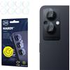 3mk Fusion Lens Protection Vetro ibrido per lente per Oppo Reno 7 Z 5G, Protezione lente, Senza perdita di qualità fotografica, Invisibile