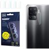 3mk Fusion Lens Protection Vetro ibrido per lente per Oppo A94 5G, Protezione lente, Senza perdita di qualità fotografica, Invisibile