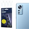 3mk Fusion Lens Protection Vetro ibrido per lente per Xiaomi 12/12X, Protezione lente, Senza perdita di qualità fotografica, Invisibile