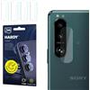 3mk Fusion Lens Protection Vetro ibrido per lente per Sony Xperia 1 III 5G, Protezione lente, Senza perdita di qualità fotografica, Invisibile
