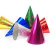 Graziano, Set 6 Cappellini Compleanno Multicolor - Cartone, Con Elastico, Taglia Unica, 20x13cm