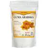 PURE CHEMICAL by CHOSA CHOSA Gomma Arabica in Polvere 500g - 100% Pura Gomma d'Acacia (E414) - Addensante e Stabilizzante Naturale per Pasticceria, Bevande, Cosmetici e Fai da Te