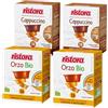 Generico Set 128 Capsule Ristora miste per macchine ad uso domestico compatibili con il sistema A Modo Mio* 64 orzo 64 cappuccino