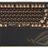 ASUS ROG Azoth Extreme E20/NXSW/US/PBT - Tastiera Meccanica Gaming Wireless 75%, Switch ROG NX Snow, OLED, RGB Aura Sync, Layout US