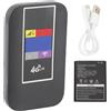 Gistuch Hotspot Wi-Fi mobile 4G LTE, velocità di 500 Mbit/s, supporta 10 utenti, router con slot per SIM, schermo a colori, rete wireless