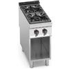 CUCINA A GAS 2 FUOCHI SU VANO - SERIE 90