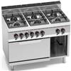 CUCINA A GAS 6 FUOCHI SU FORNO ELETTRICO 2/1