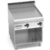 FRY TOP A GAS LISCIO SU VANO - 80x90
