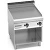 FRY TOP A GAS RIGATO SU VANO - 80x90
