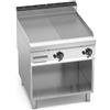 FRY TOP A GAS MISTO SU VANO - 80x90