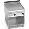 FRY TOP ELETTRICO LISCIO SU VANO - 80x90