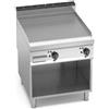 FRY TOP ELETTRICO RIGATO SU VANO - 80x90