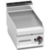 FRY TOP A GAS RIGATO 40x70 - TOP