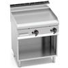 FRY TOP A GAS LISCIO 80x70 - SU VANO